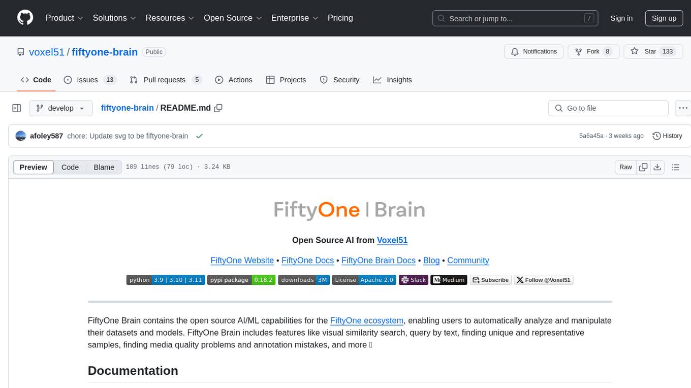 fiftyone-brain Screenshot