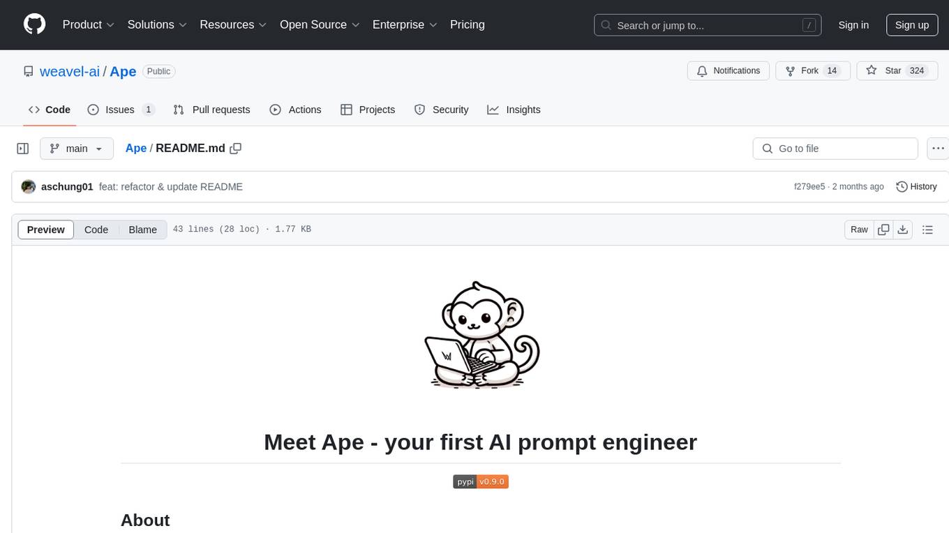 Ape Screenshot