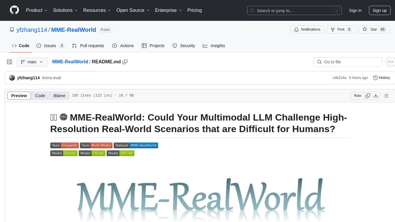 MME-RealWorld Screenshot