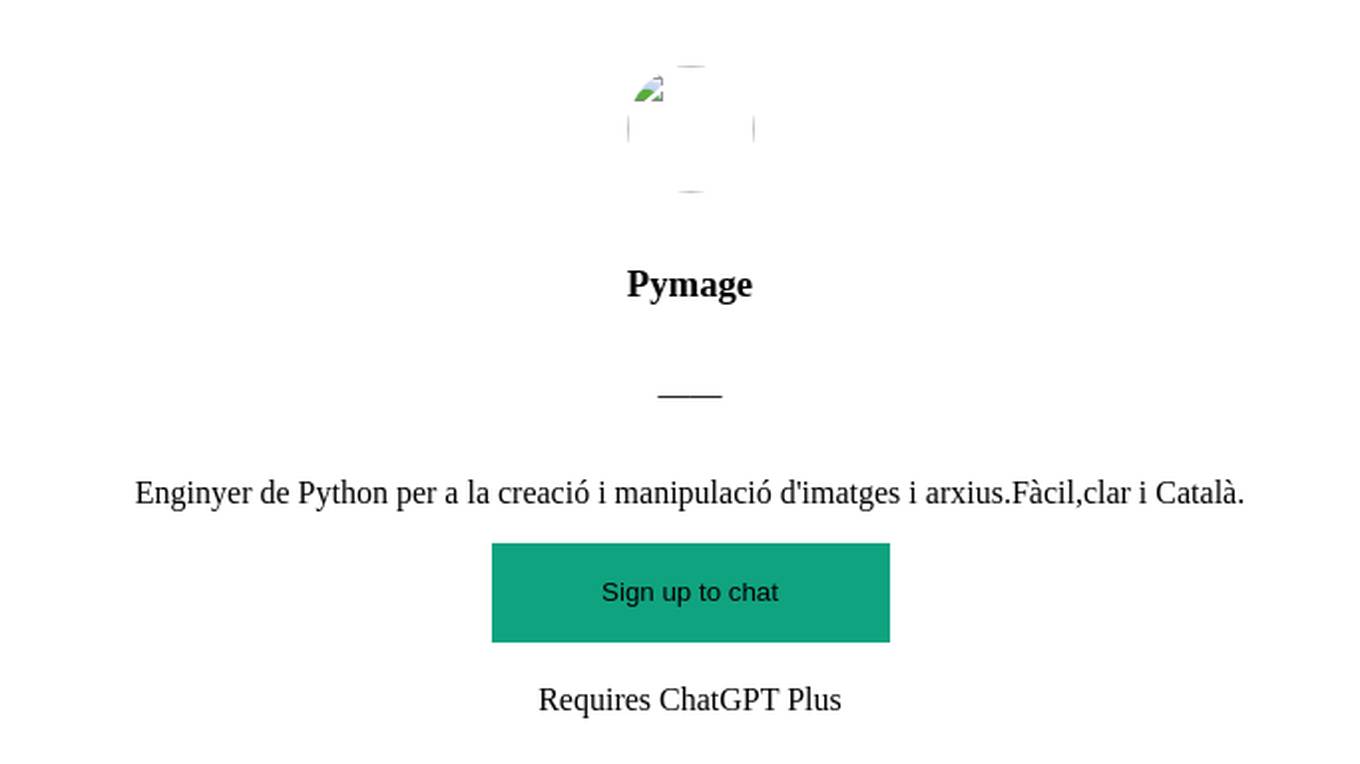 Pymage Screenshot