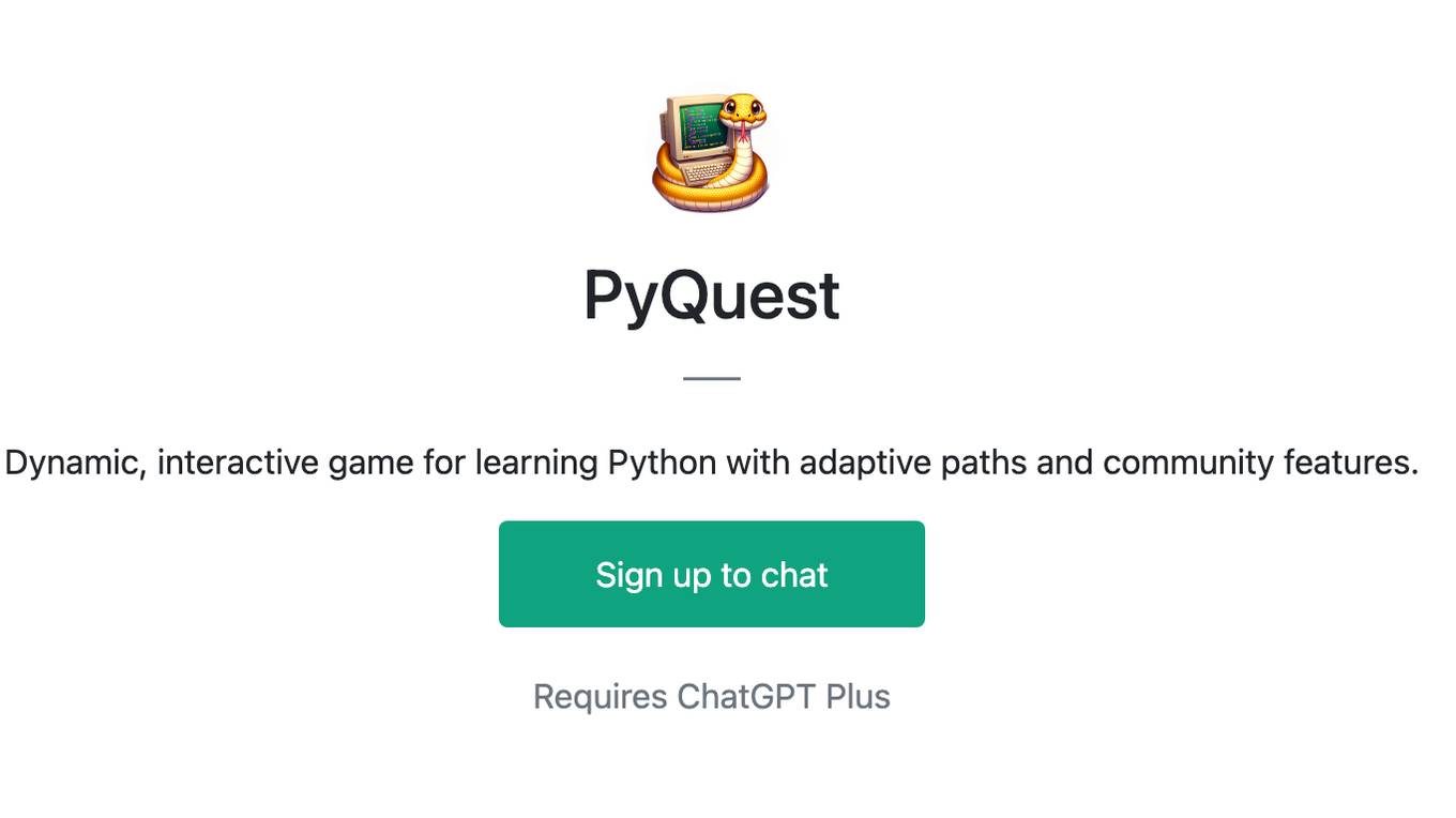 PyQuest Screenshot