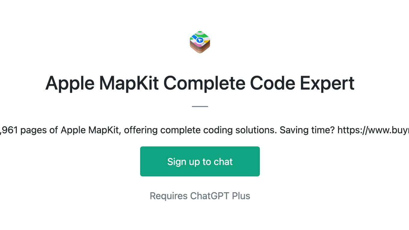 Apple MapKit Complete Code Expert Screenshot