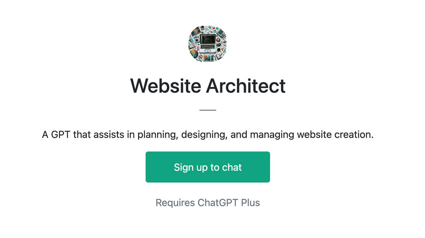 Website Architect Screenshot