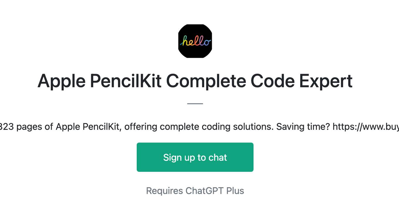 Apple PencilKit Complete Code Expert Screenshot