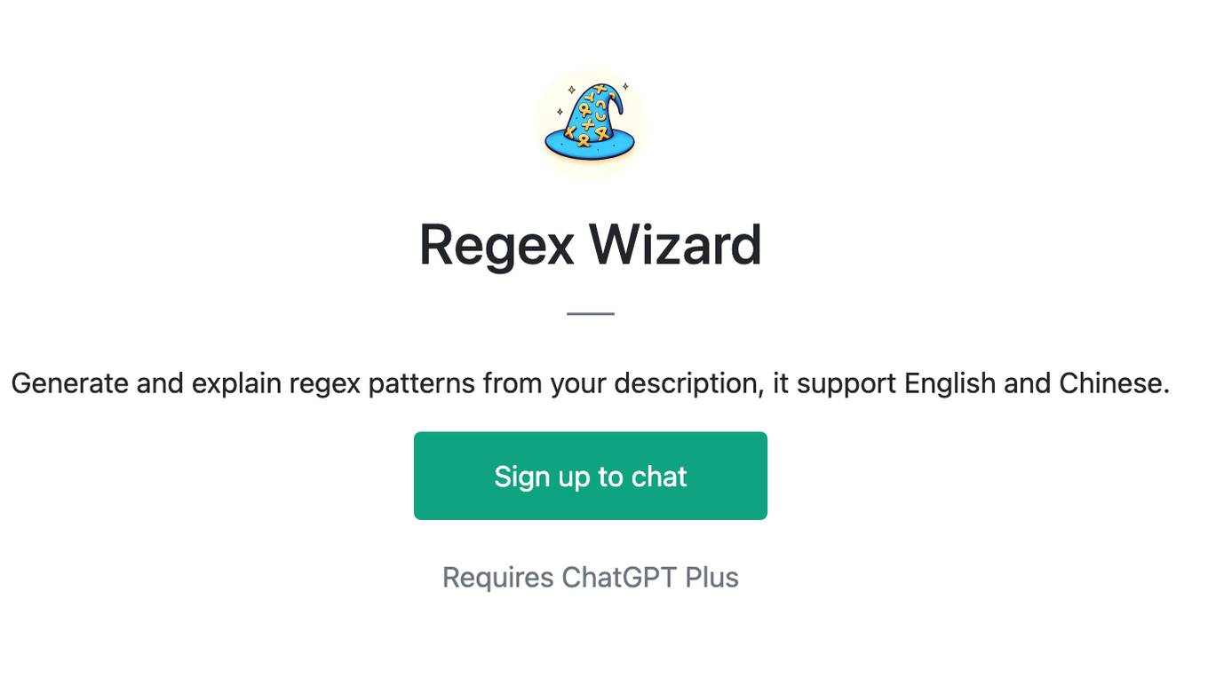 Regex Wizard Screenshot