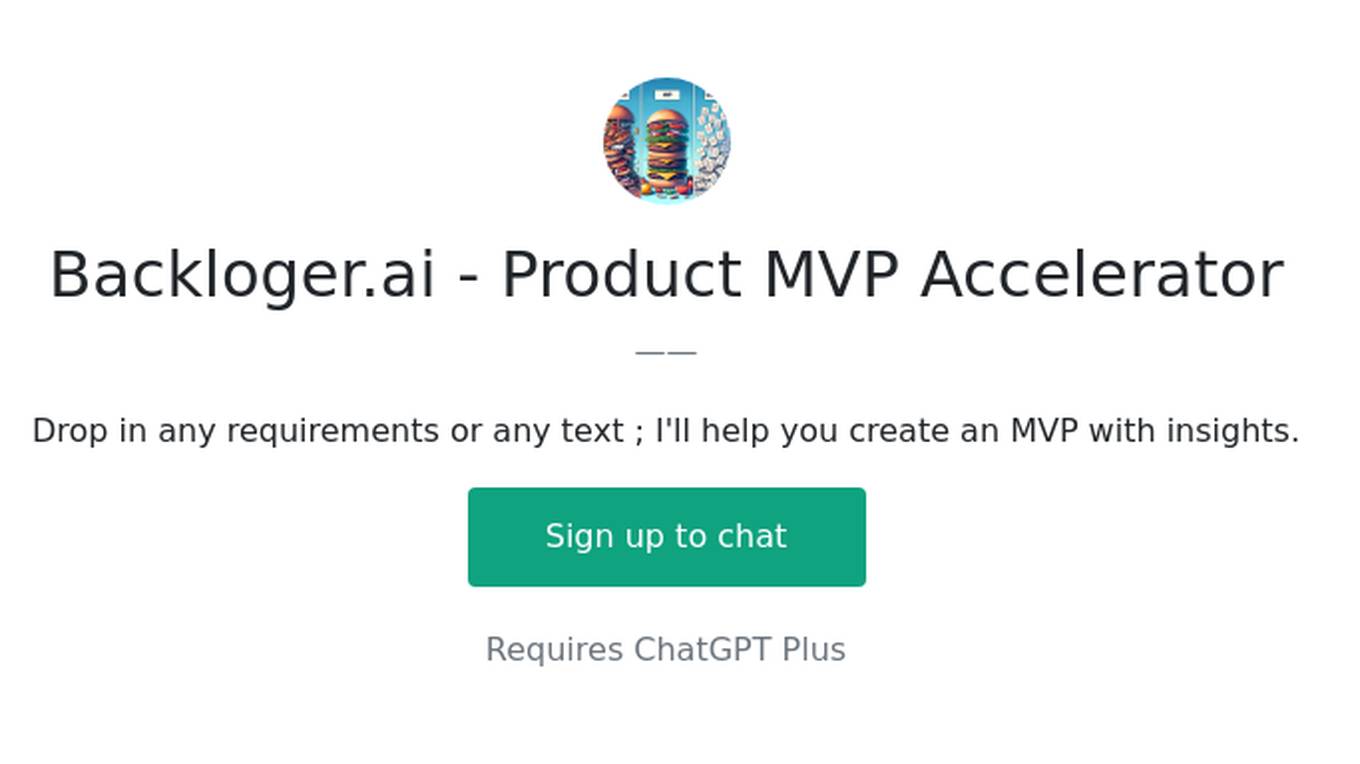 Backloger.ai - Product MVP Accelerator Screenshot