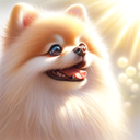 Sunny Pomeranian Artist 