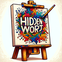 Hidden Word Artist (by glif.app) 