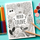 Colorear – Generador de dibujos para colorear 