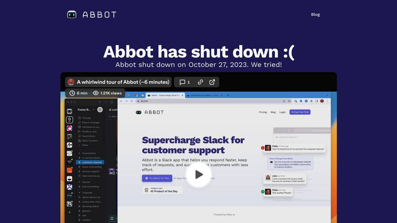 Abbot screenshot