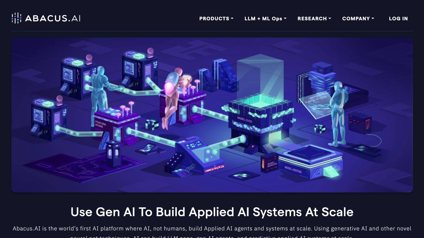 Abacus.AI screenshot