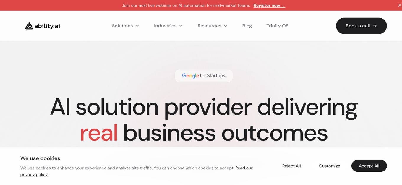 Ability.ai Screenshot