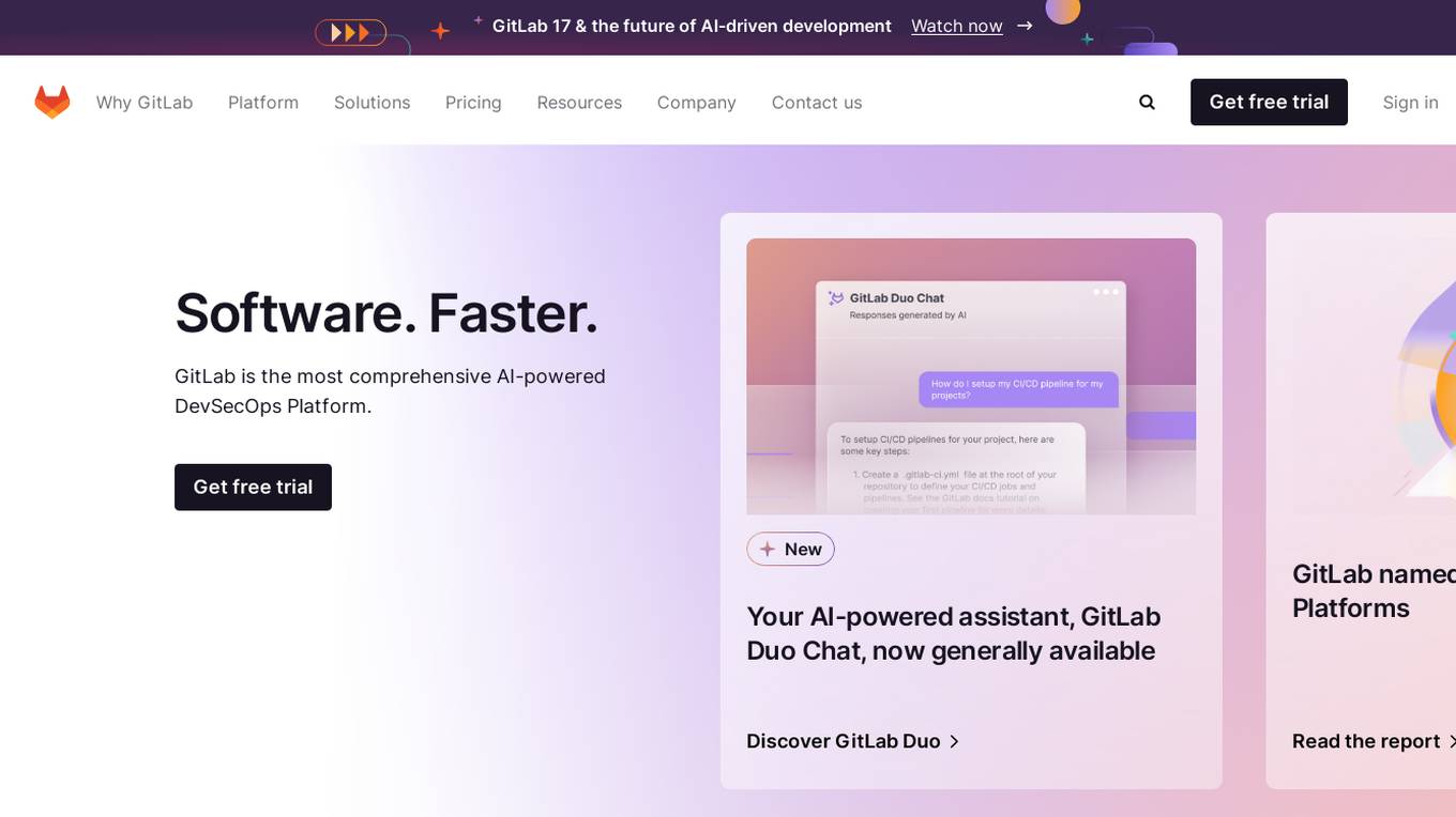 GitLab Screenshot