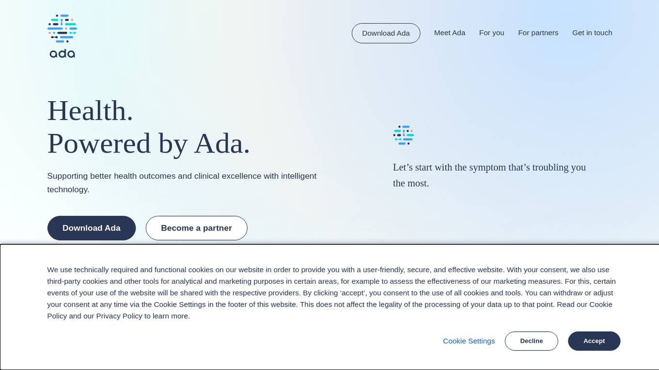 Ada Screenshot