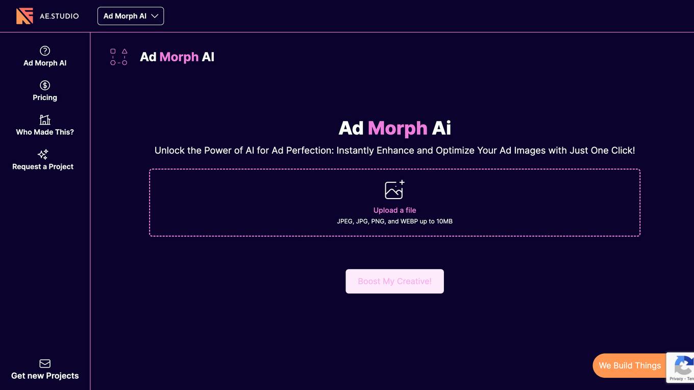 Ad Morph AI screenshot