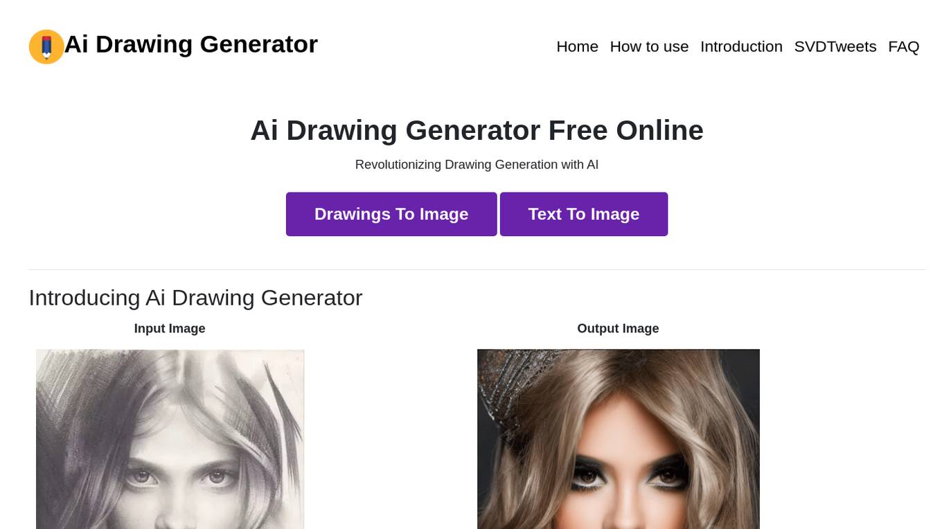 Ai Drawing Generator Screenshot