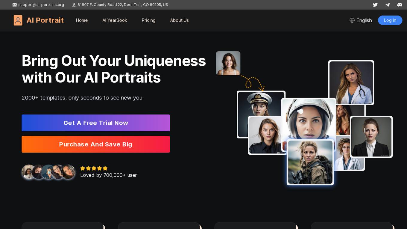 AI Portrait Generator Screenshot