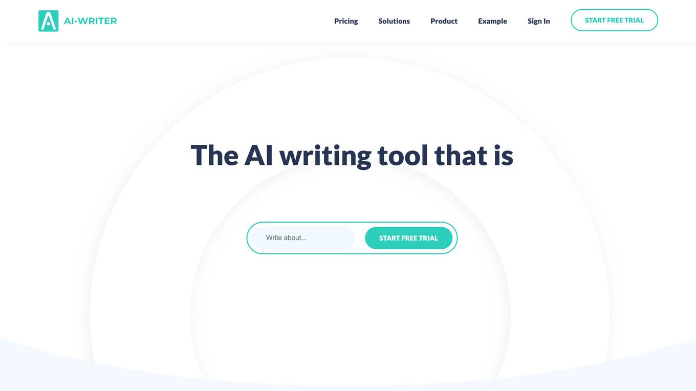 AI-Writer Screenshot