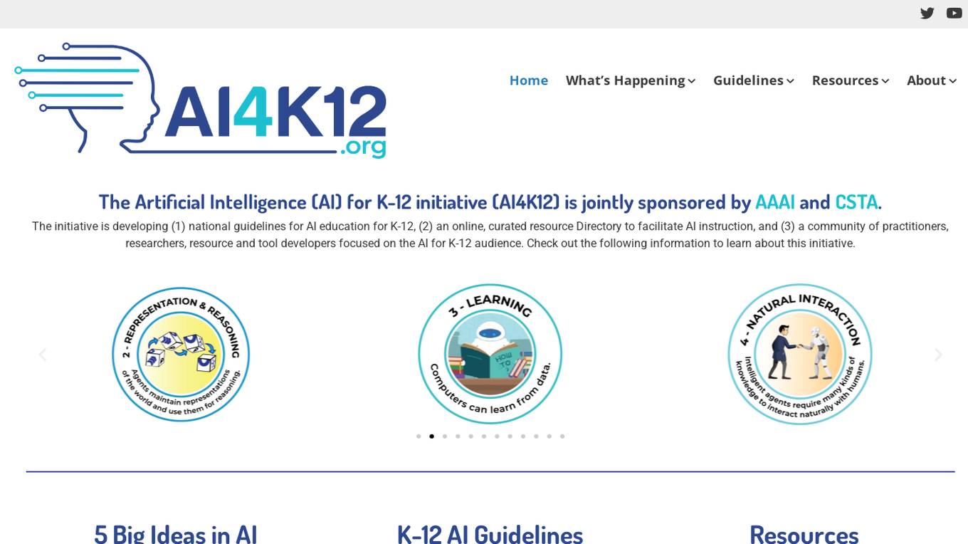 AI4K12 Screenshot