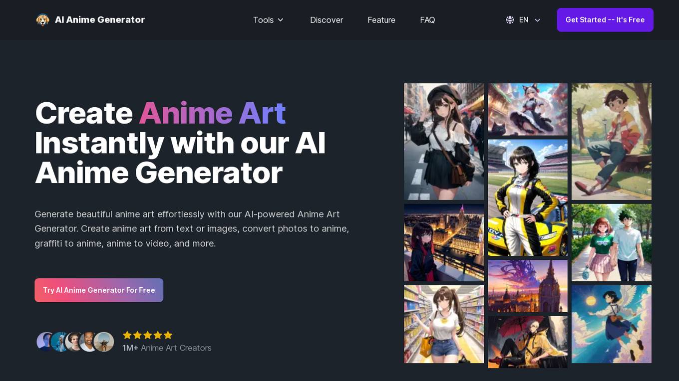 AI Anime Generator screenshot