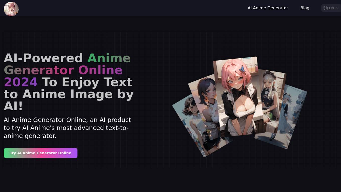 AI Anime Generator Screenshot