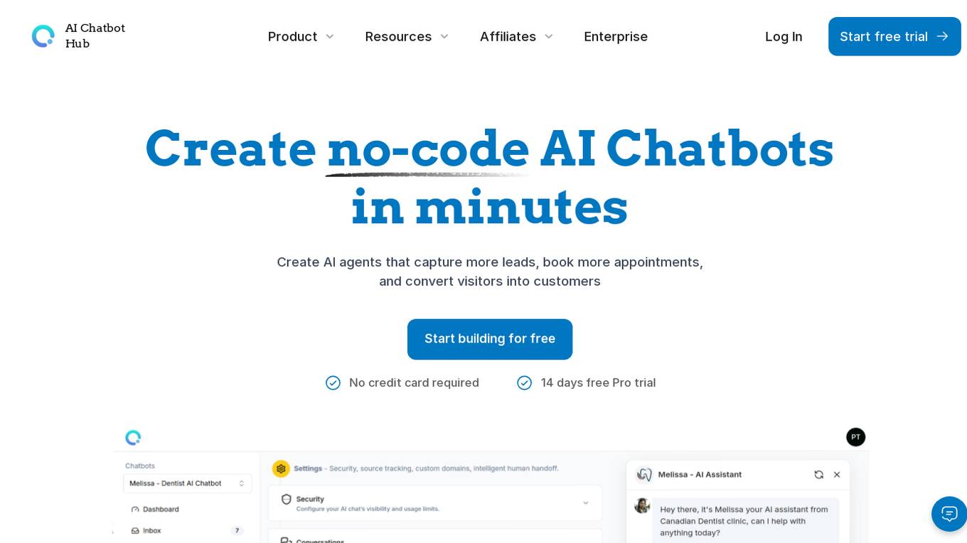 AI Chatbot Hub screenshot