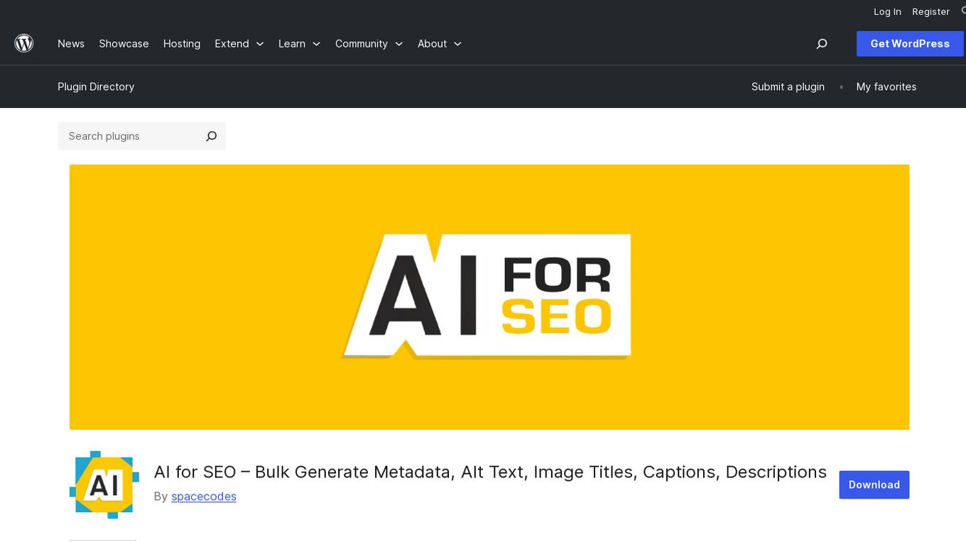 AI for SEO Screenshot