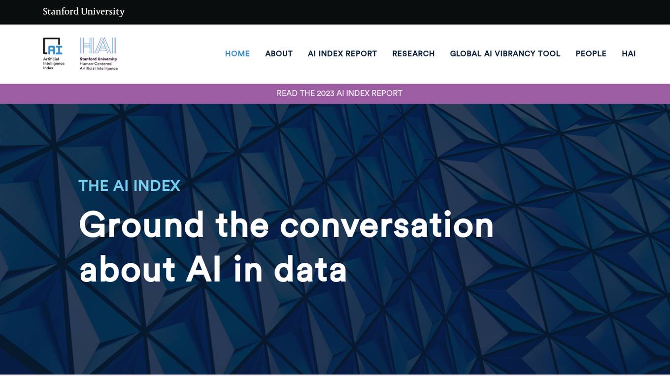 AI Index screenshot