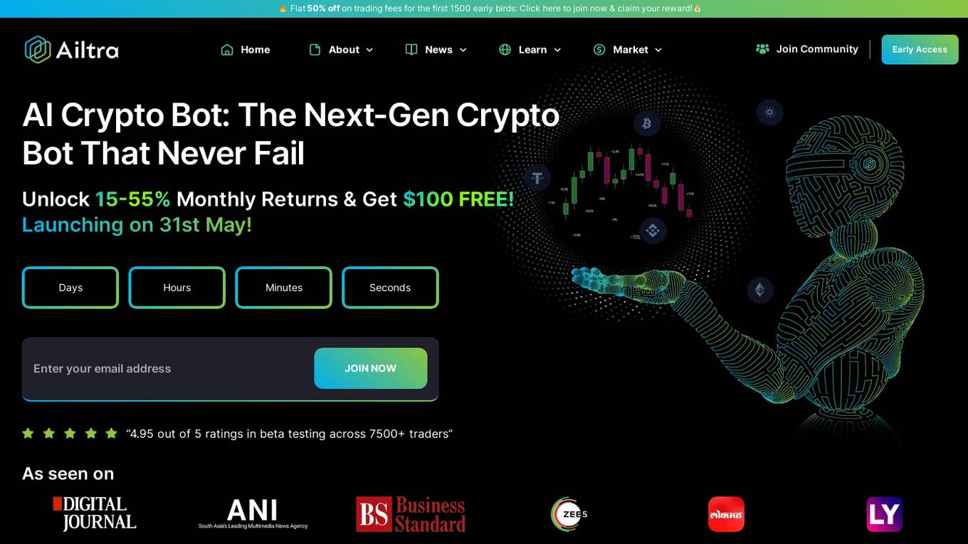 Ailtra AI Crypto Bot screenshot
