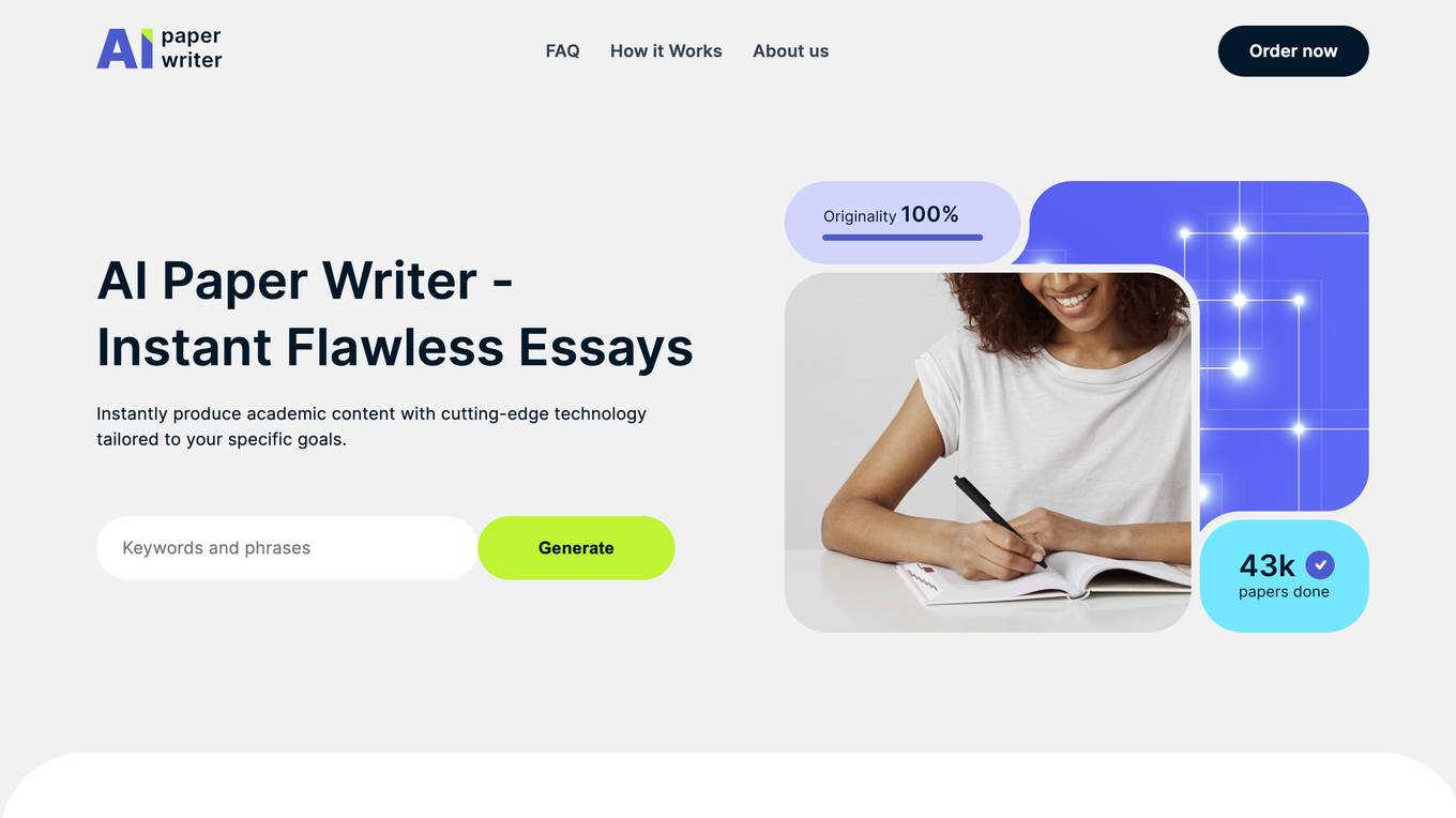 AI Paper Writer screenshot