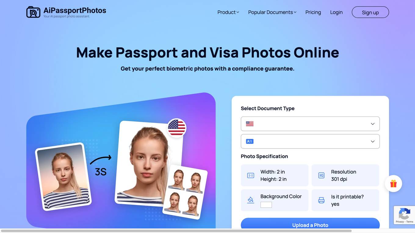 AiPassportPhotos Screenshot