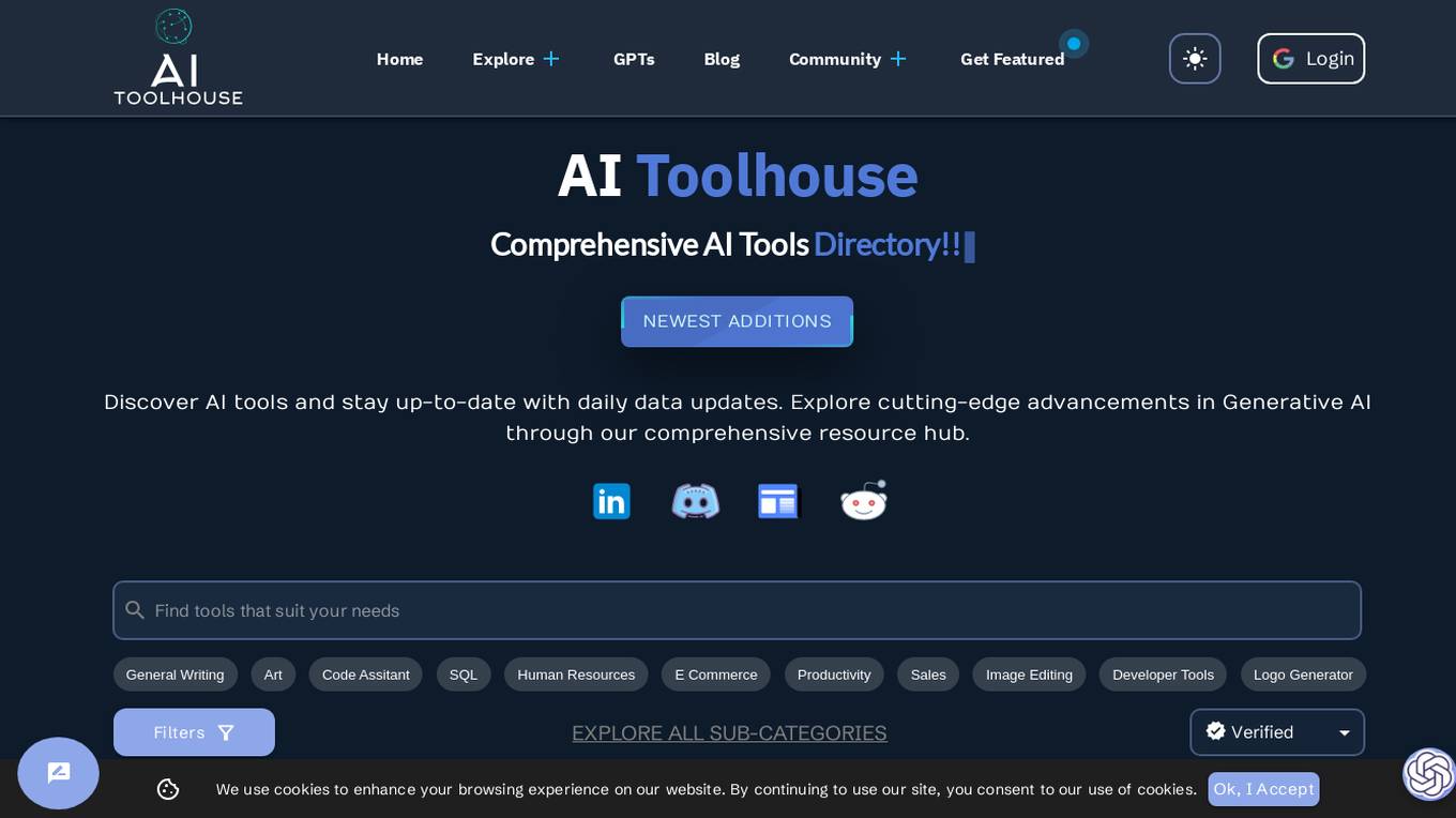 AI Toolhouse screenshot