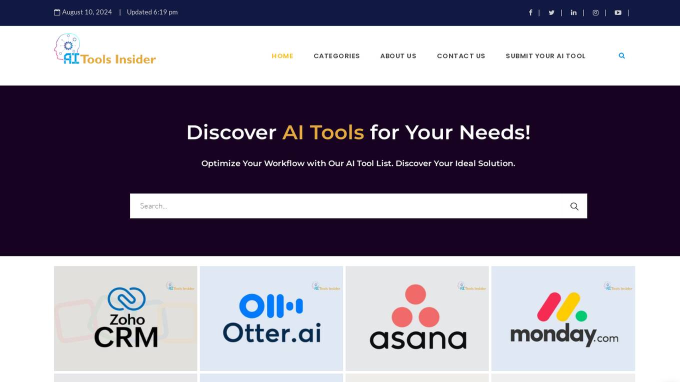 AI Tools Insider Screenshot