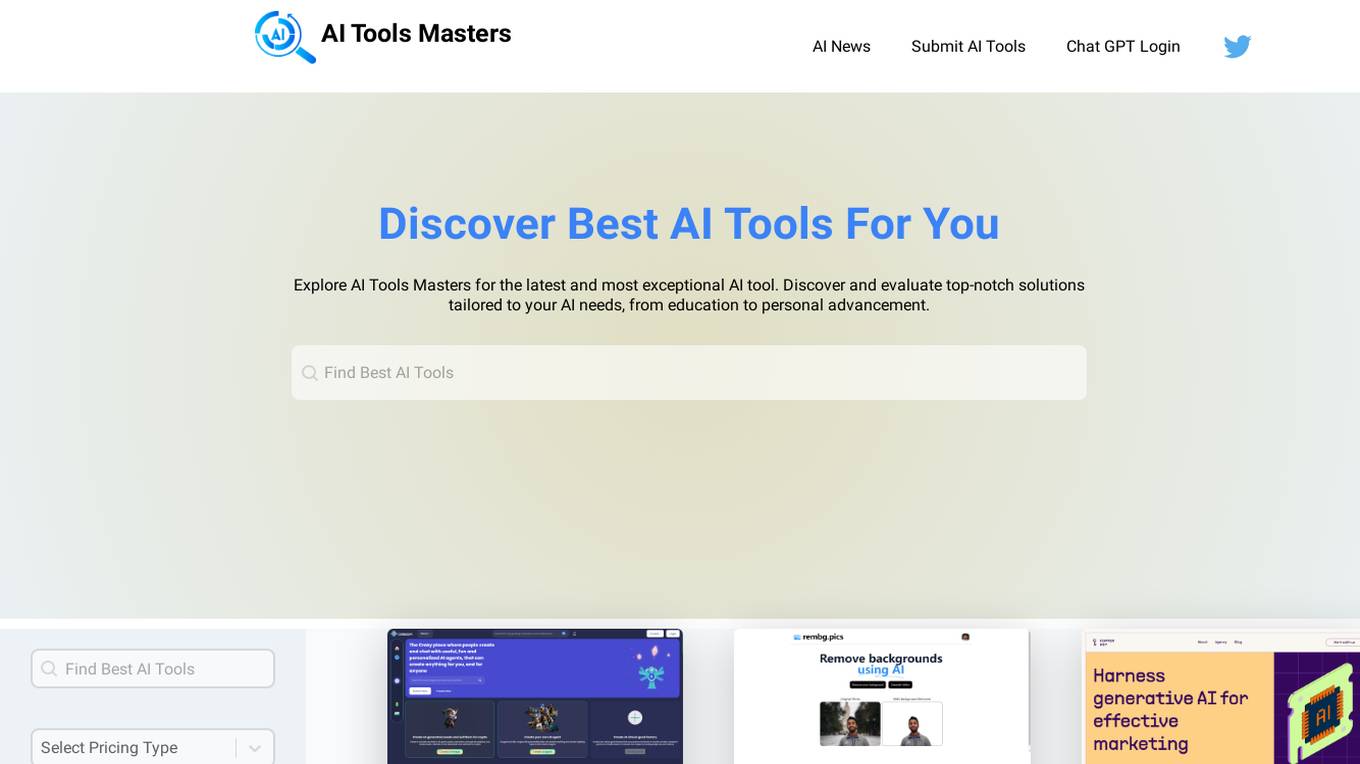 AI Tools Masters screenshot