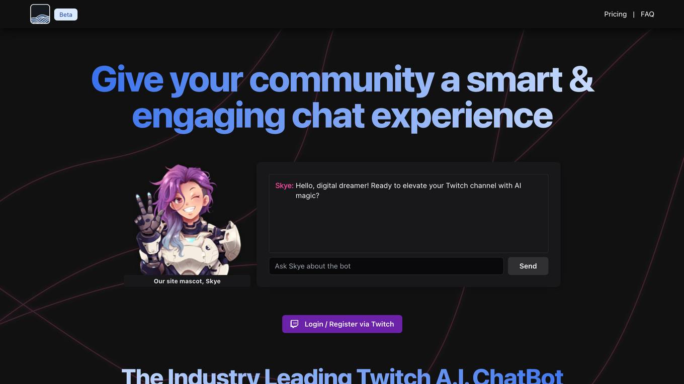 Stream Chat A.I. screenshot