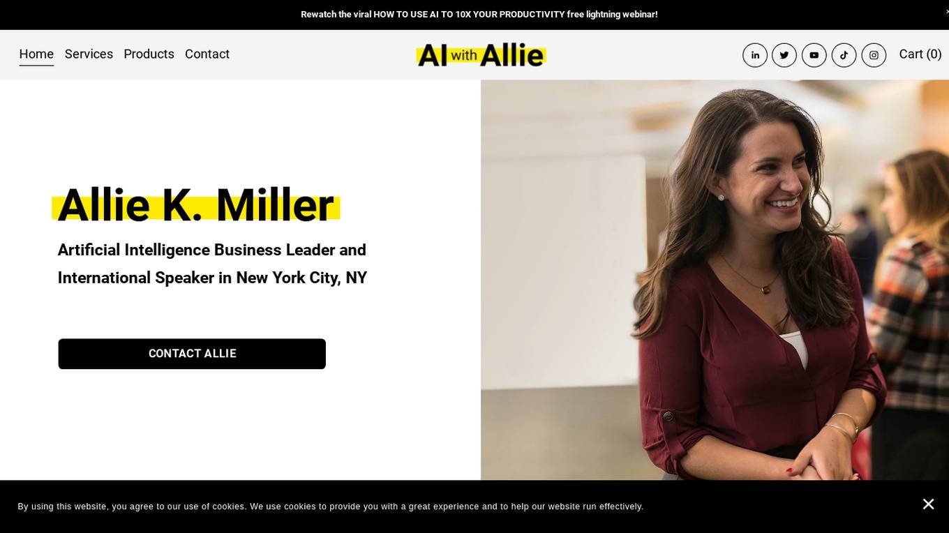 Allie K. Miller screenshot