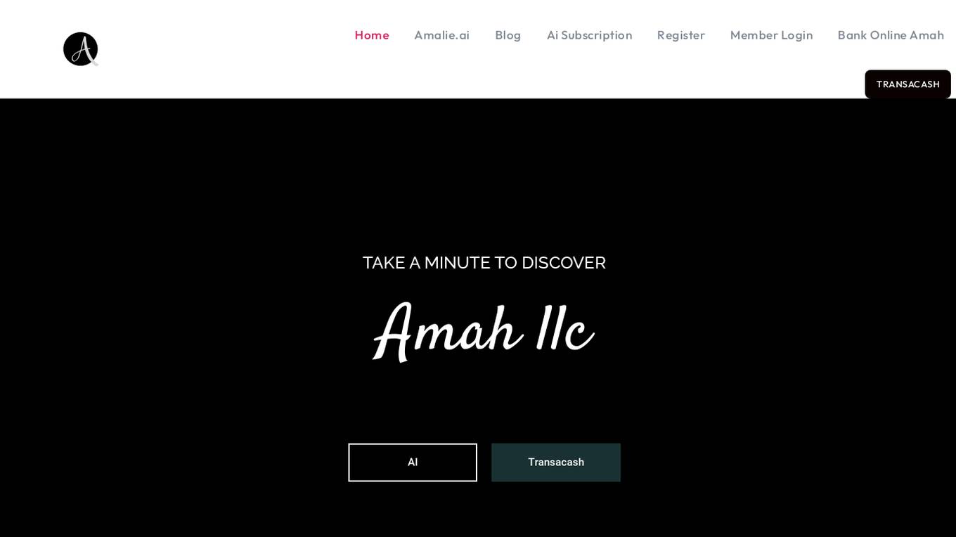 Amah LLC Screenshot