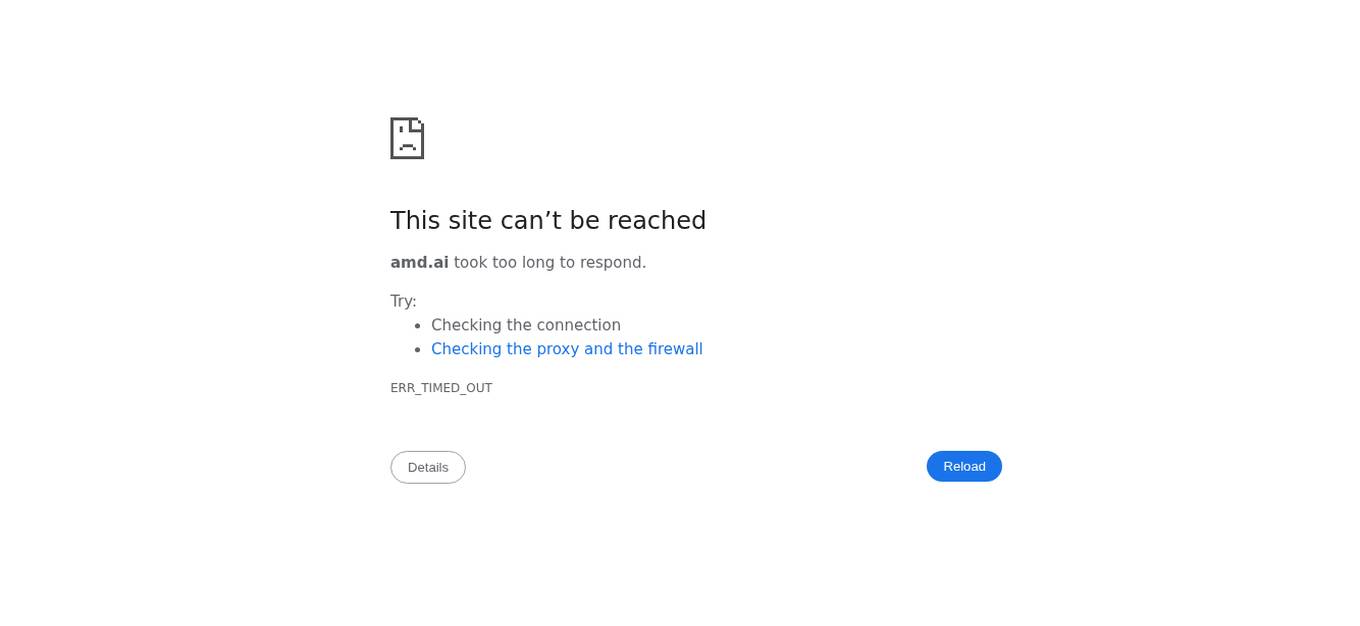 AMD AI Solutions Screenshot