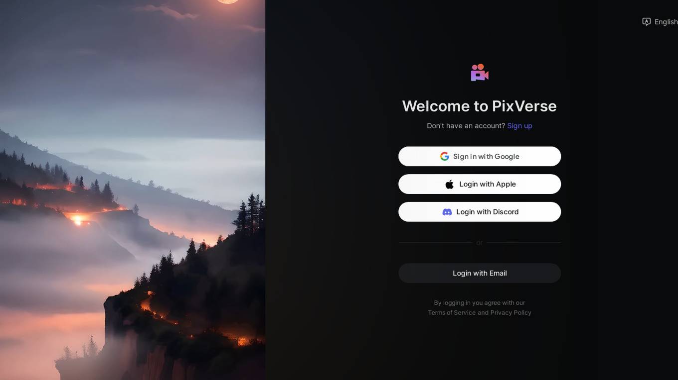 PixVerse screenshot