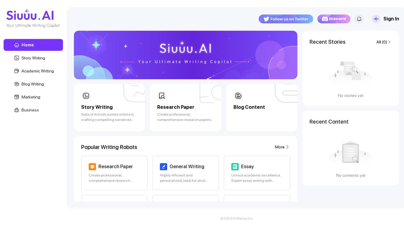 Siuuu.ai screenshot