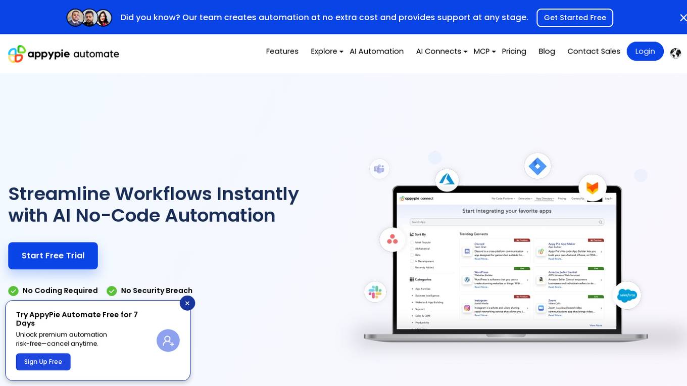Appy Pie Automate Screenshot