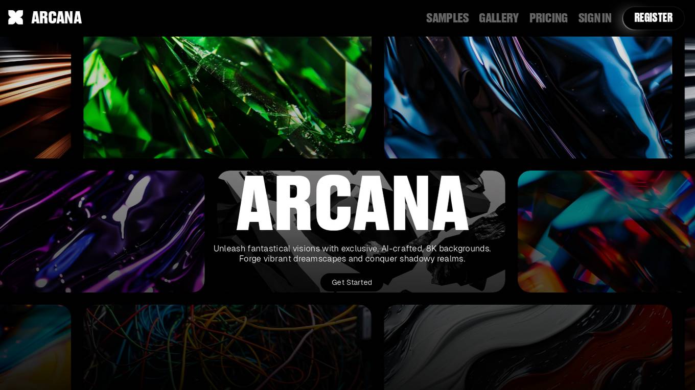 Arcana screenshot