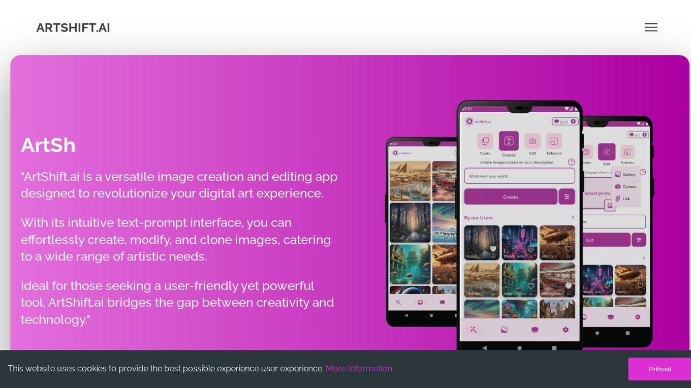 ArtShift.ai Screenshot