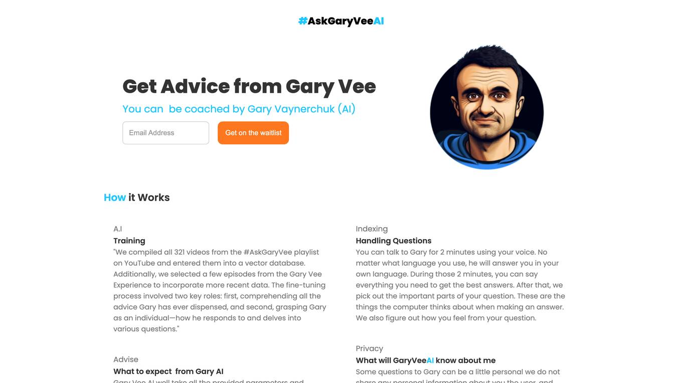 AskGaryVee AI Screenshot