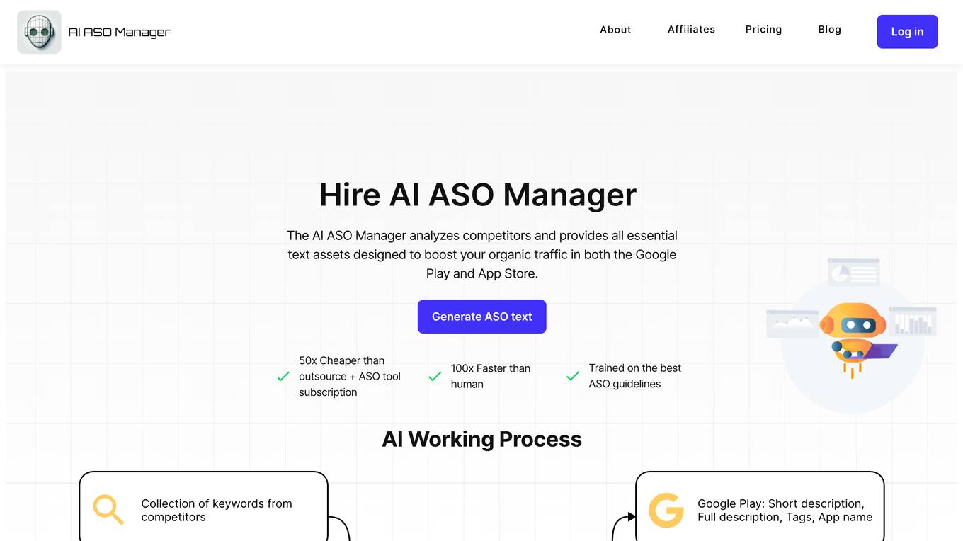 AI ASO Manager screenshot