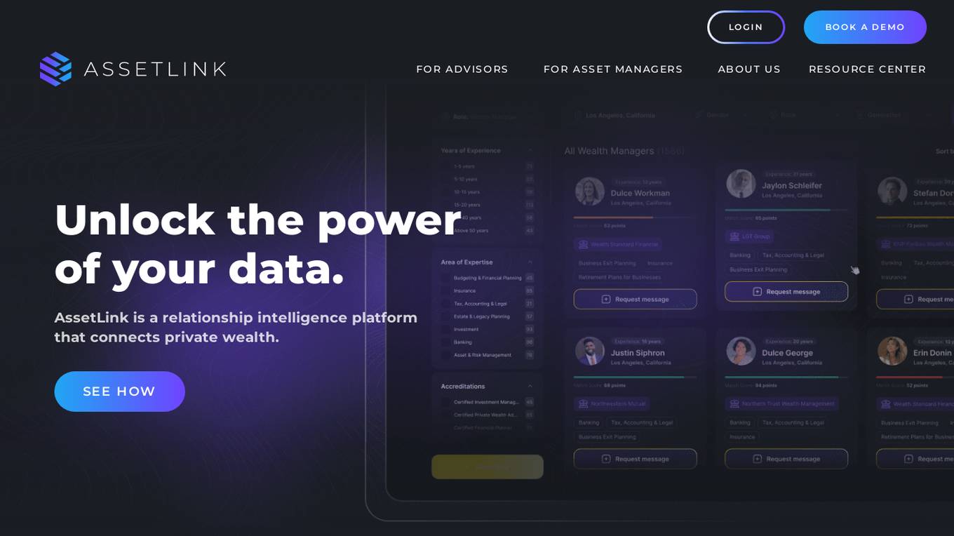 AssetLink Screenshot