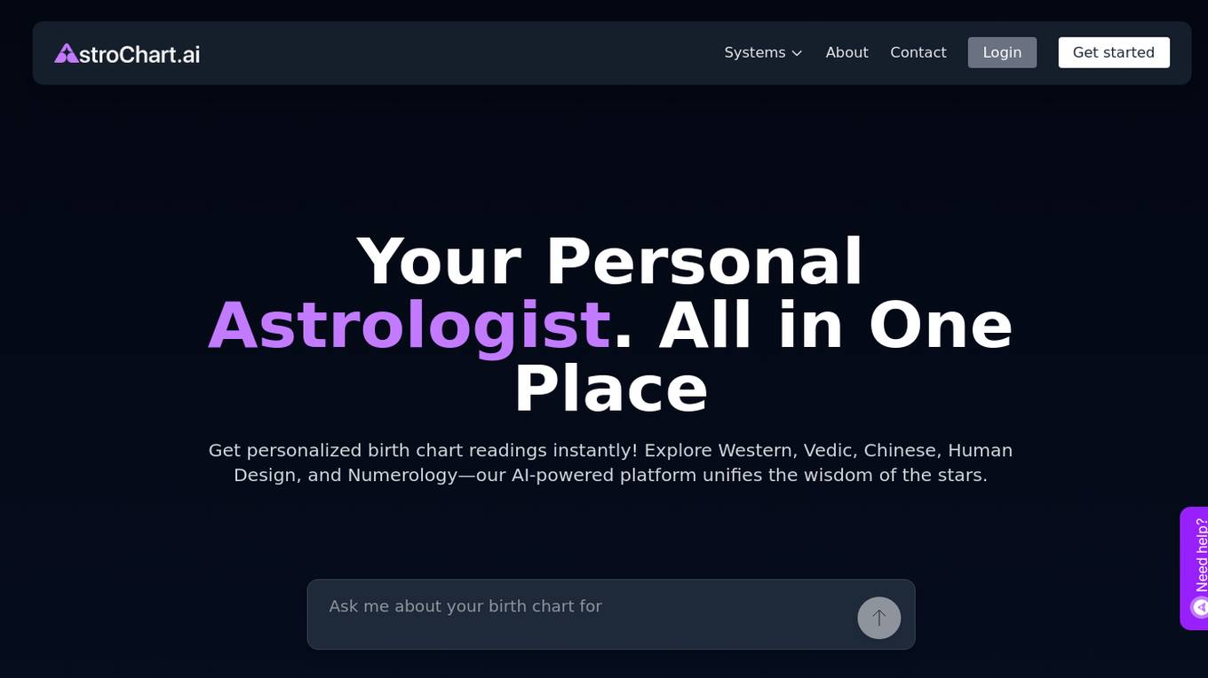 AstroChart.ai Screenshot