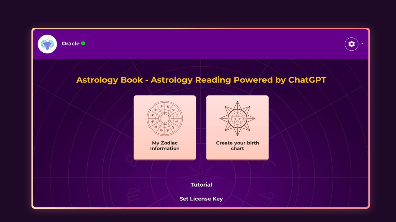 Astrology Book Screenshot