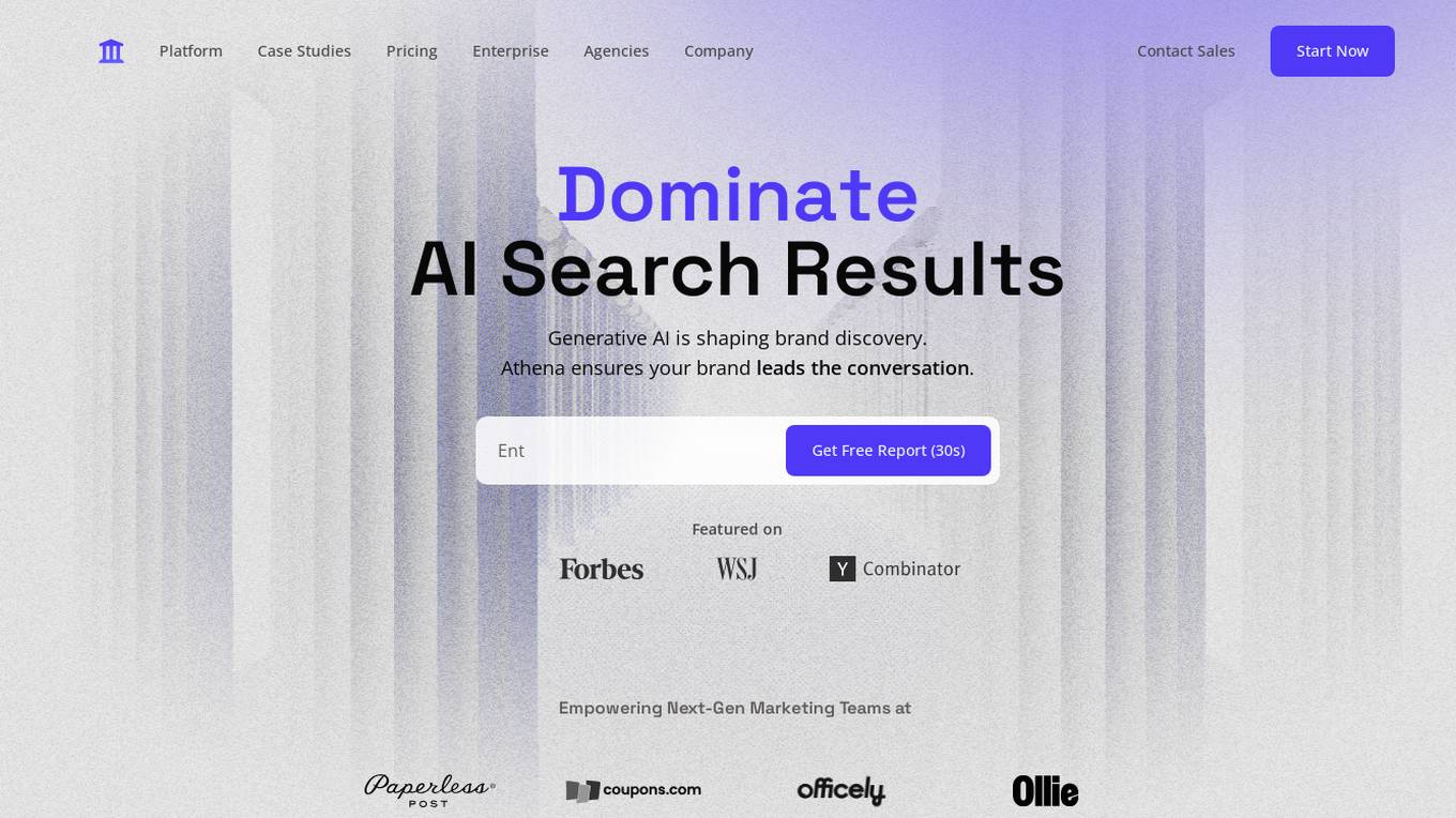 AthenaHQ Screenshot