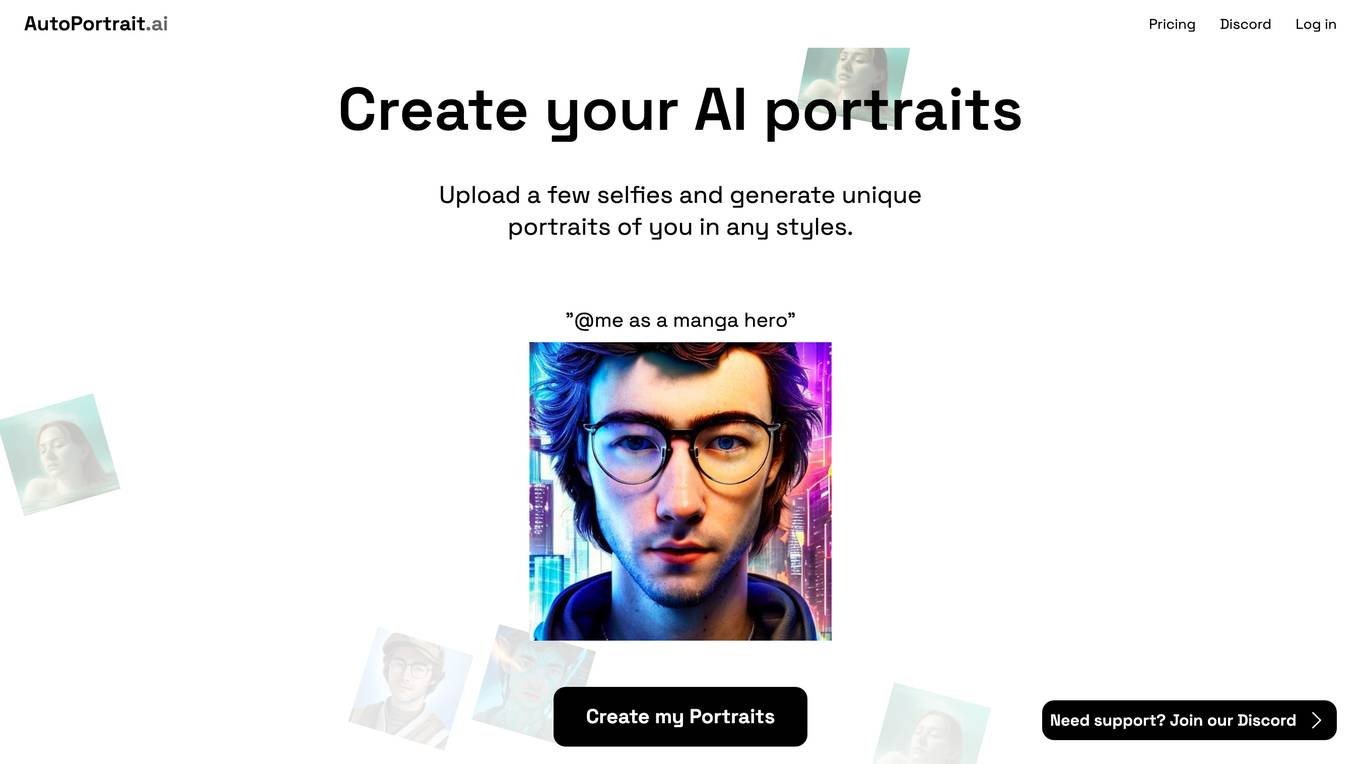 AutoPortrait.ai Screenshot